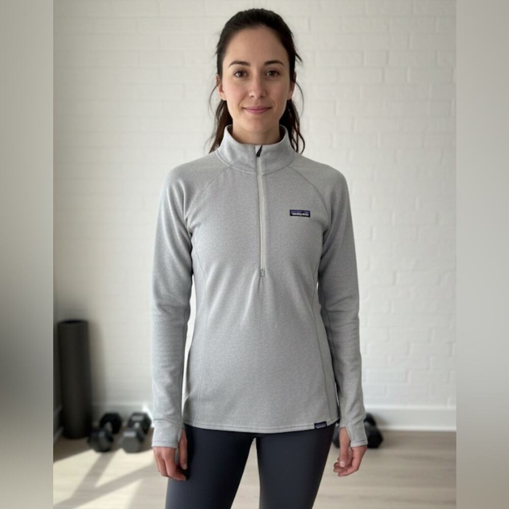 Patagonia Capilene Midweight Zip-Neck Pullover Sweatshirt Baselayer Small
